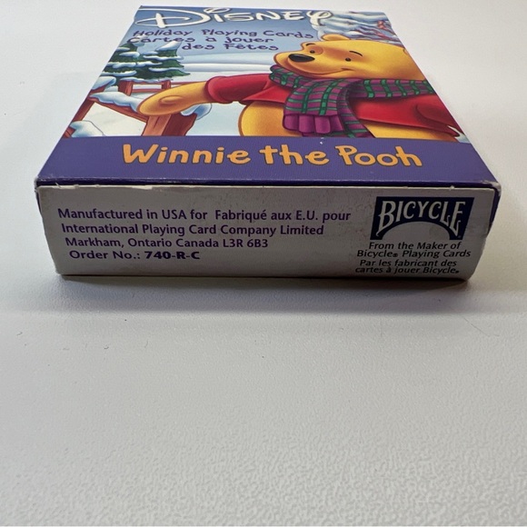 Bicycle Disney Winnie the Pooh Deck of Playing Cards Holiday Playing Cards RARE - Picture 12 of 16